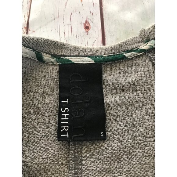 Dolan Gray Raglan Long Sleeve T-Shirt Top Size Small - Picture 5 of 8